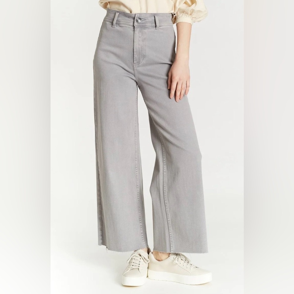 Oat NY Wide Leg High-Waist Denim